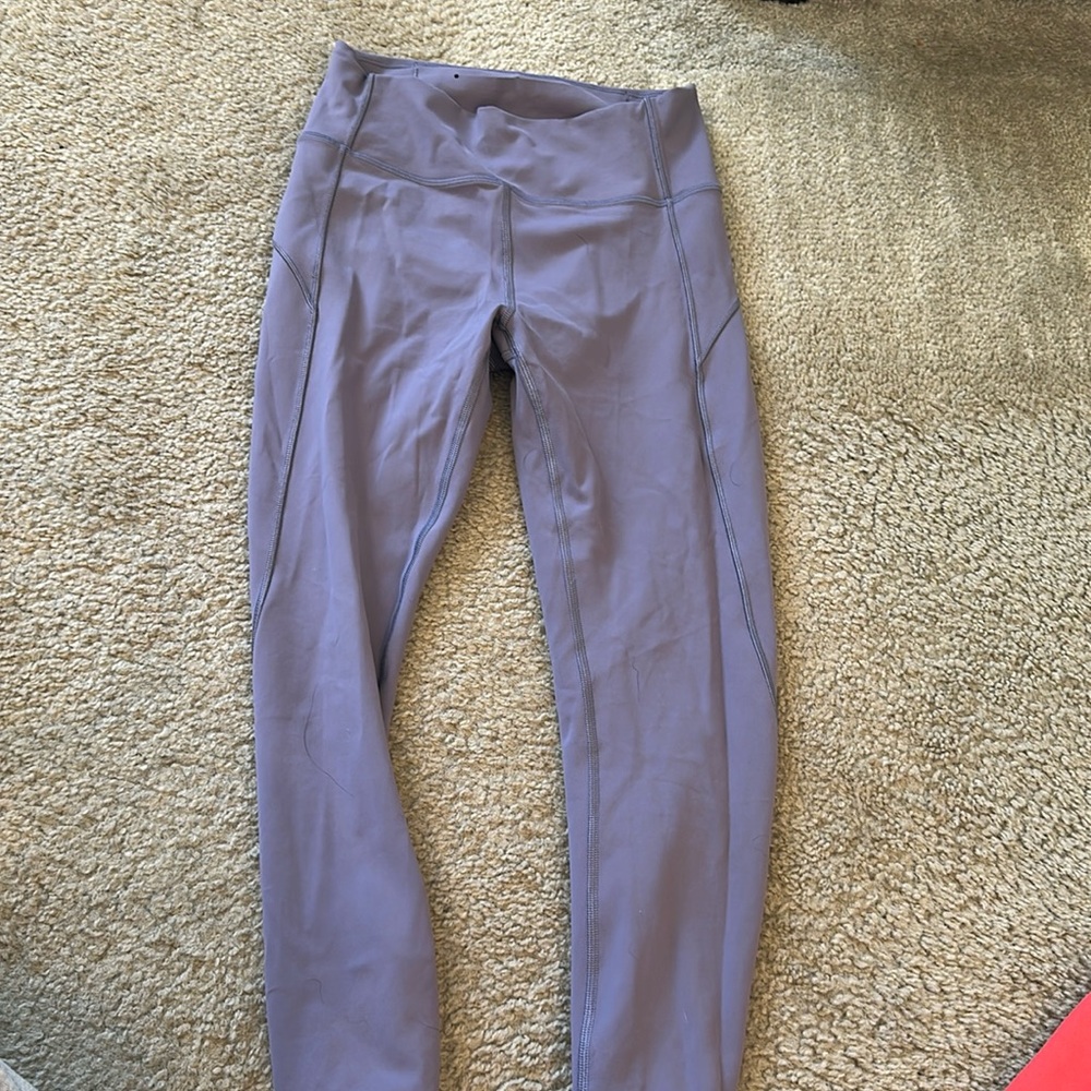 Purple Lululemon Yoga Pants